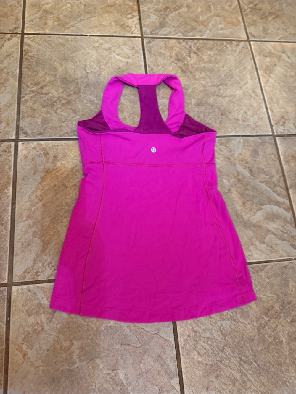 lululemon athletica Bright Magenta Racerback Tank